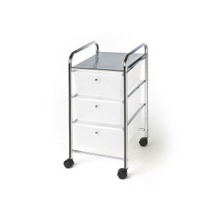 Seville Classics Chrome 3 drawer Trolley Cart Today $29.99 4.5 (2