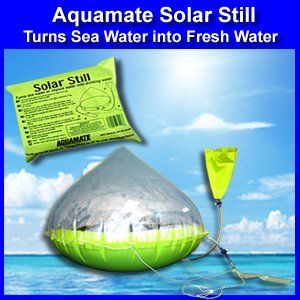Aquamate Solar Still Emergency Water Purification