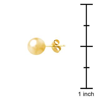 Fremada 14k Yellow Gold 6 mm Ball Earrings Today $42.03 4.3 (31