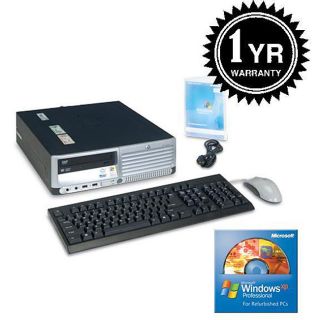 HP DC5100 3.2GHz 160GB XP Pro Desktop Computer (Refurbished