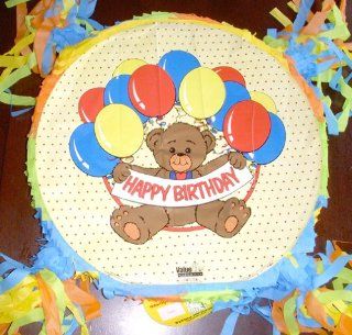 Teddy Bear Birthday Party Pinata Custom New Toys & Games