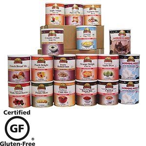 Augason Farms Gluten Free Complete Meal Pack 1,207 Total