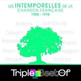 LES INTEMPORELLES DE LA CHANSON FRANCAISE 1950 197   Achat CD VARIETE