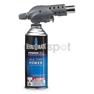 Bernzomatic 94489 Propane Torch, w/ 8 Oz Fuel Cylinder