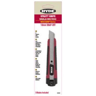 Hyde Tools 42028 18mm Maxxgrip Snap Off Knife