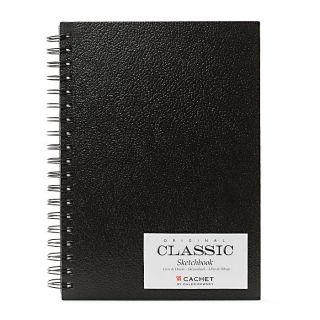 Cachet 7 inch x 10 inch Classic Wire Bound Sketch Book Today $17.99