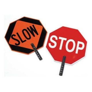 Cortina 03 852 Paddle Sign, Stop/Slow, 18 In. H