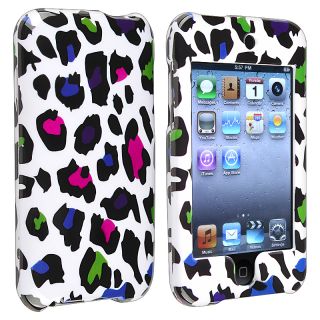 Colorful Leopard Snap on Case for Apple iPod Touch Generation 2/ 3