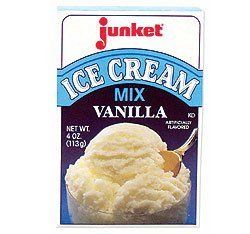 Junket Vanilla Ice Cream Mix, Box, 4 oz Grocery & Gourmet