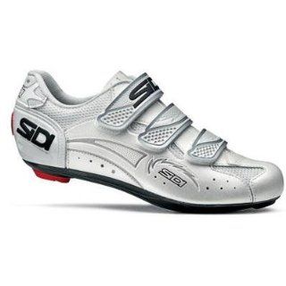 Sidi 2011 Zephyr Carbon Womens Road Cycling Shoes (Pearl White   42)