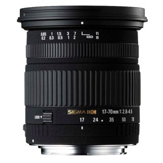 Sigma 17 70mm F2.8 4.5 DC Macro Canon Lens