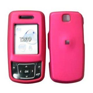 Samsung T239 Rose Red Rubberized Hard Protector Case