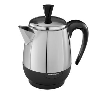 Farberware FCP240 Stainless Steel 2 4 Cup Percolator Today $42.99 5.0