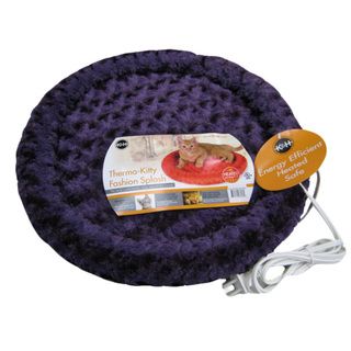 Manufacturing Purple Heated Cat Bed