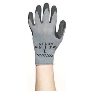 Showa Best 300B 08 Coated Gloves, M, Black/Gray, Rubber, PR