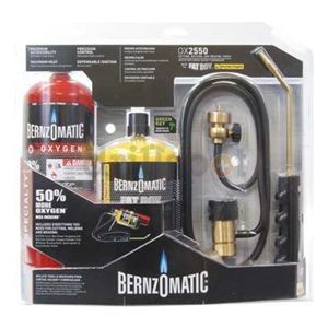 Bernzomatic OX2550KC FB GRNG Cutting/Welding/Brazing Kit, with Oxygen