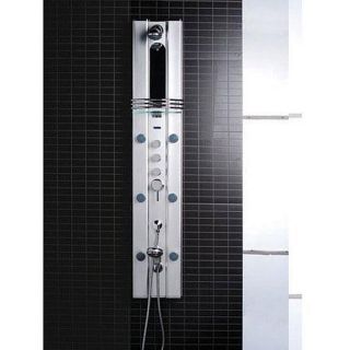 Ariel A112 Aluminum Shower Panel with Thermostatic Faucet
