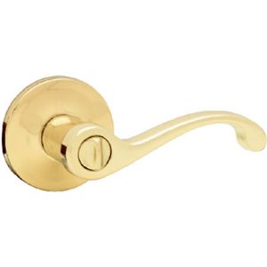Kwikset 730CHL 3 Brass Commonwealth Privacy Lock