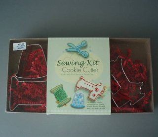 4 Piece Sewing Cookie Cutter Set Arts, Crafts & Sewing
