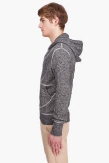 Wings + Horns Knit Hoodie for men