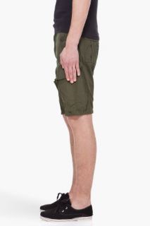 Diesel Green Sislargo Shorts for men