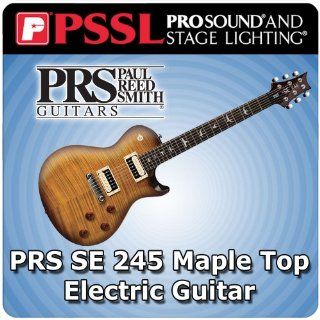 PRS SE 245 Maple Top Electric Guitar Six String   Fixed