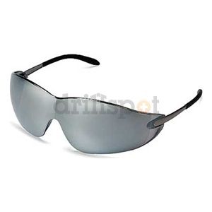 Crews S2117 Safety Glasses, Silver Mirror Lens