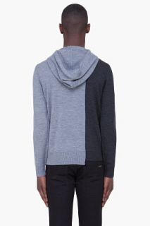 Billtornade Contrast Wool Rick Hoodie for men