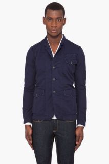 Billtornade Navy Denim Twelve Jacket for men