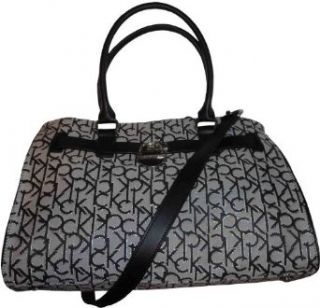 Womens Calvin Klein Purse Handbag Signature Logo Tote