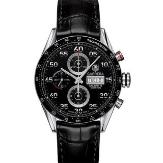 TAG Heuer Mens Carrera Stainless Steel Chronograph Watch