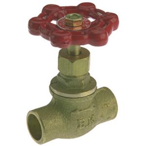 Mueller Industries 105 503 1/2" Brass Copper x Copper Stop Valve