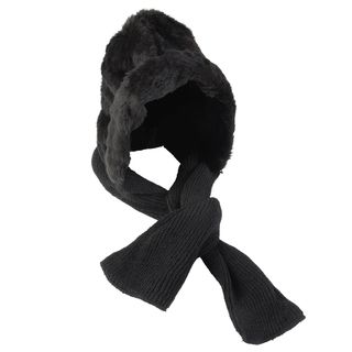 Journee Collection Womens Knit Scarf with Hood