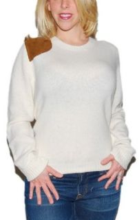 Polo Ralph Lauren Womens Equestrian Sweater Cream Wool