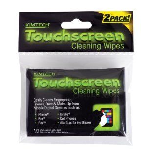 Kimberly Clark Kimtech Touchscreen Cleaning Wipes, 10