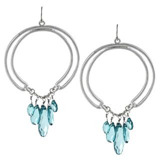 Jessica Simpson Glass Chandelier Dangle Earrings