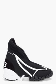 Y 3 Black Nomad Racer Sneakers for men