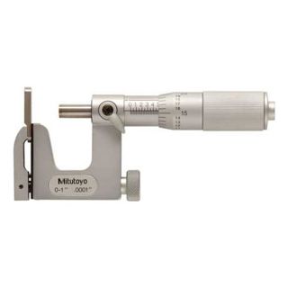 Mitutoyo 117 107 Universal Micrometer, 0 1 In, 0.0001 In