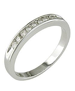 Miadora 14k Gold 1/4ct TDW Round Diamond Anniversary Ring