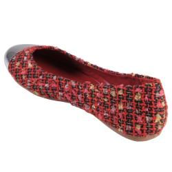 Journee Collection Womens Diego Multi color Cap Toe Ballet Flats