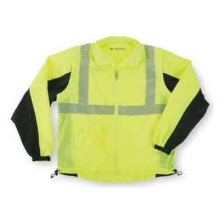 Ergodyne 8350 Jacket, No Insulated, Lime/Black, L