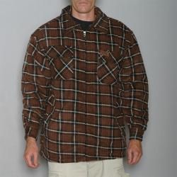 Stillwater Supply Co. Mens Sherpa Lined Flannel Shirt