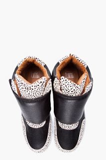 Jeffrey Campbell Spotted Calf hair Prism Sneakers for men