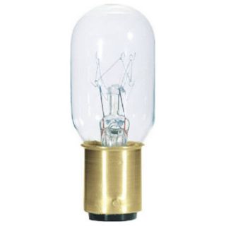 Westinghouse Lighting 03722 15W 15T7/DC/CD Clear Tubular Bulb