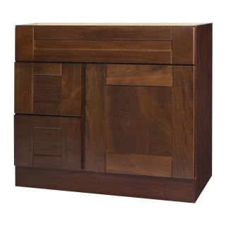 Georgetown Series 36x18 inch Vanity Base with Left side Drawers