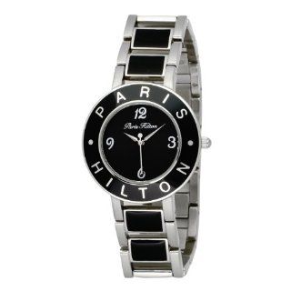 Paris Hilton Womens 138.5167.60 Logo Black Dial Watch Watches