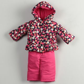 Osh Kosh Infant Girls Polka Dots Snowsuit FINAL SALE