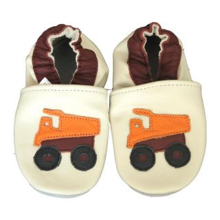 Baby Pie Truck Leather Boys Shoes