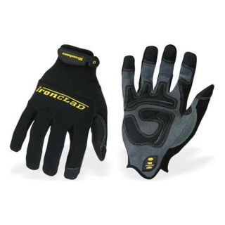 Ironclad WWX 04 L Mechanics Gloves, Black, L, PR