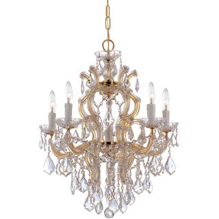 Crystorama Chandeliers and Pendants Hanging and Flush